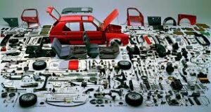 Car engine with OEM parts installed for reliable performance