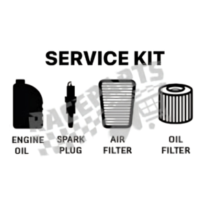 Replacing air filter and spark plugs with right car parts